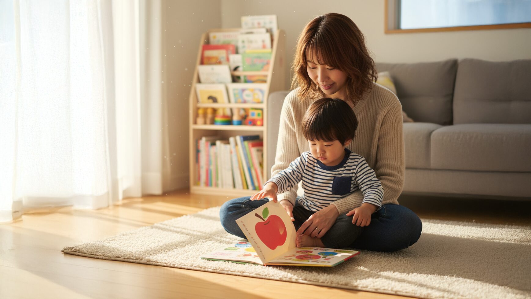 自閉症で絵本をめくるだけ?1歳・2歳の行動とサインを解説
