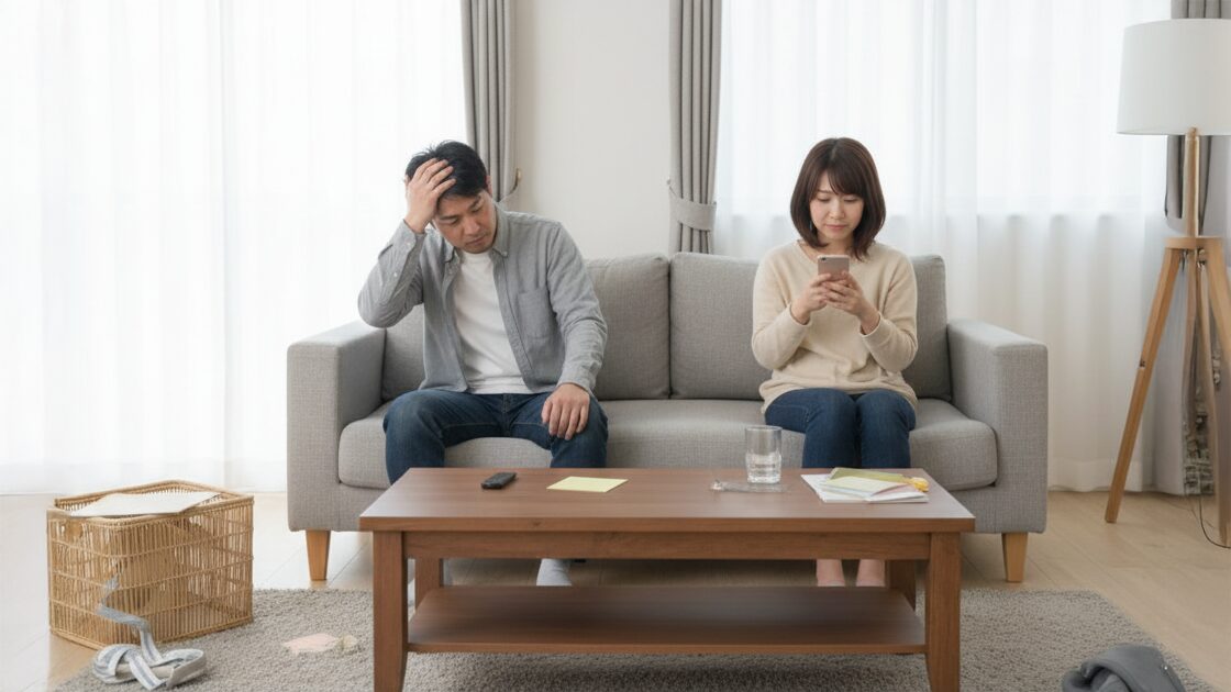 ADHDの妻に疲れた夫へ。原因と今後の選択肢を解説