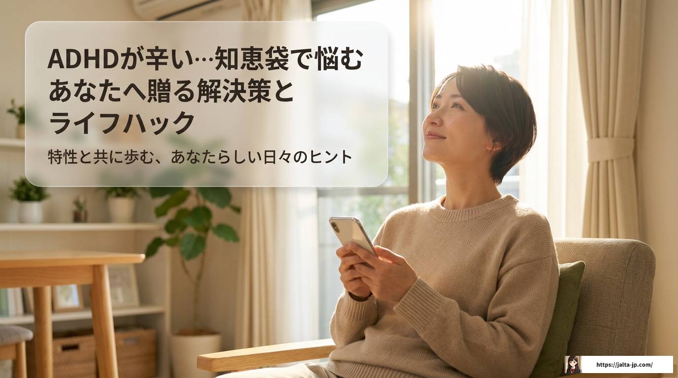 ADHDが辛い…知恵袋で悩むあなたへ贈る解決策とライフハック