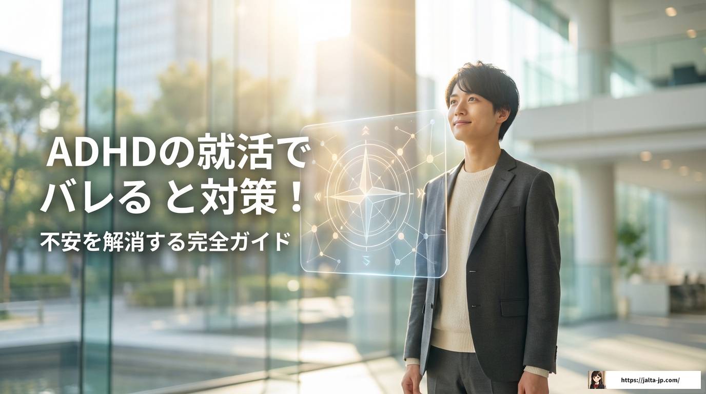 ADHDの就活でバレるリスクと対策!不安を解消する完全ガイド