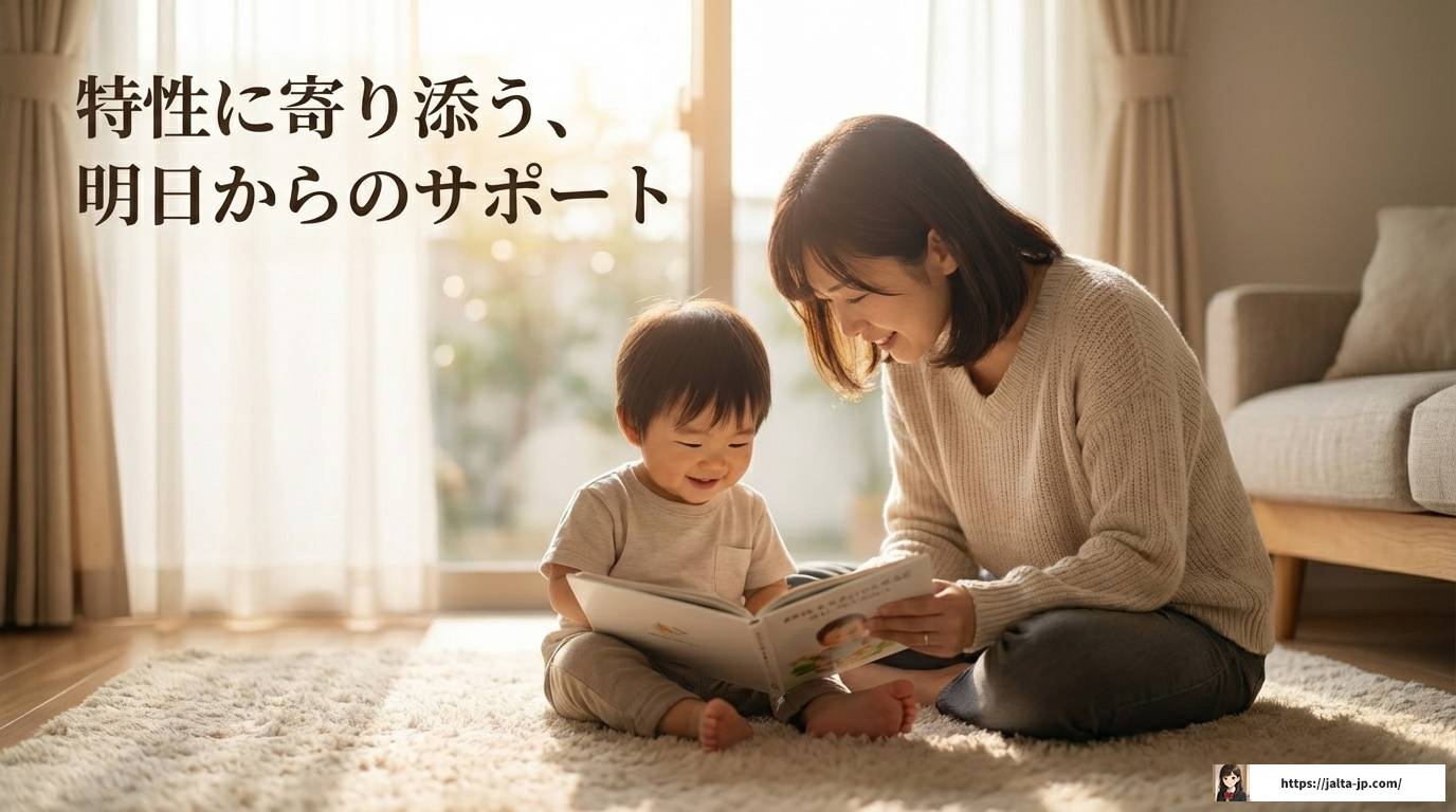 自閉症の子が絵本をめくるのはなぜ?感覚特性と発達を促す支援