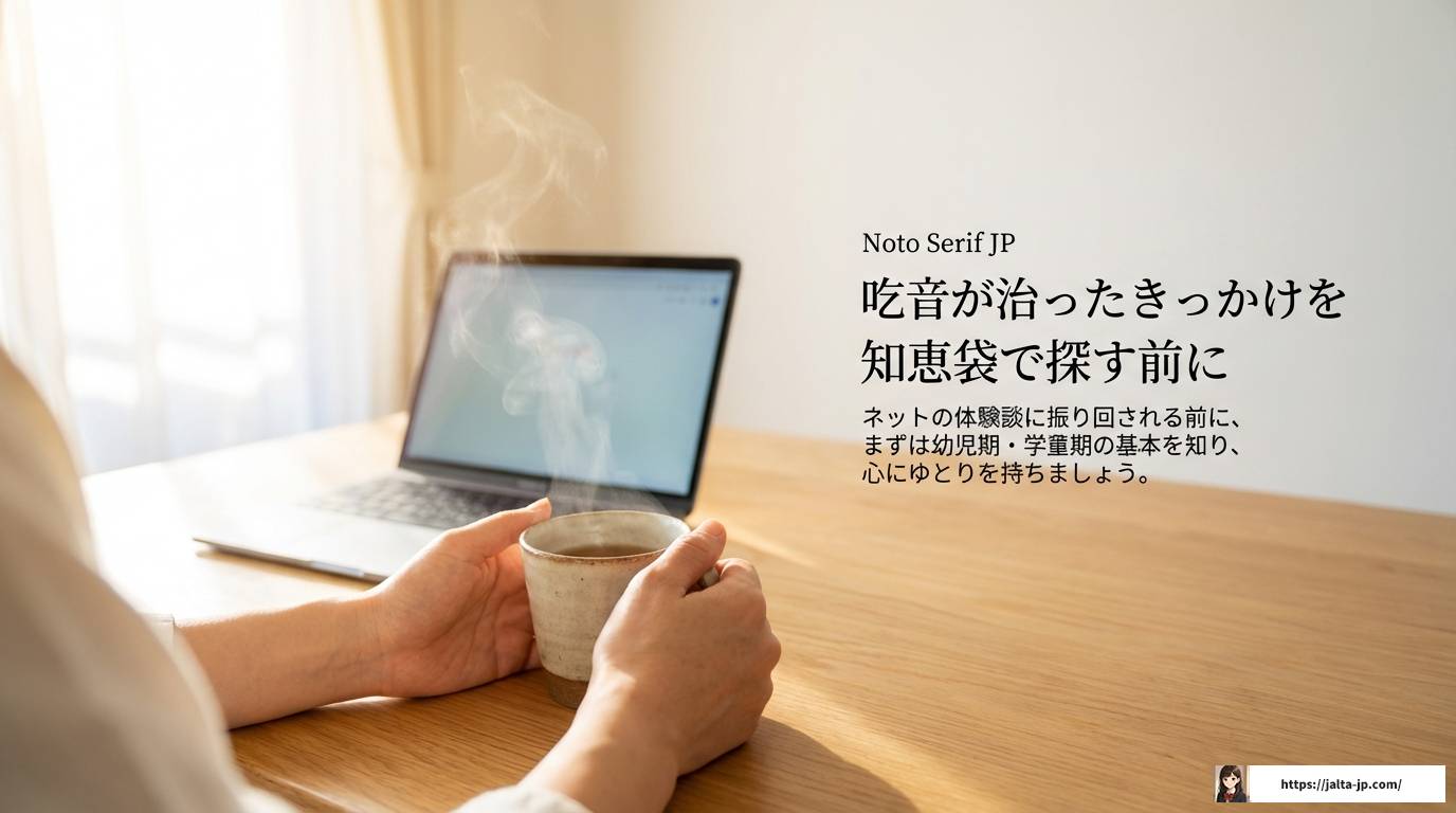 吃音が治ったきっかけを知恵袋で探すあなたへ贈る克服のヒント