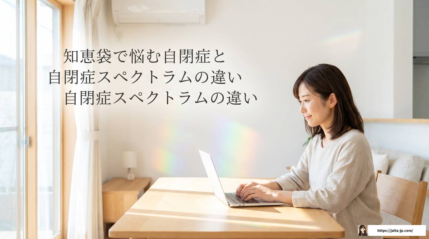 自閉症スペクトラムと自閉症の違いとは？知恵袋の疑問を解説