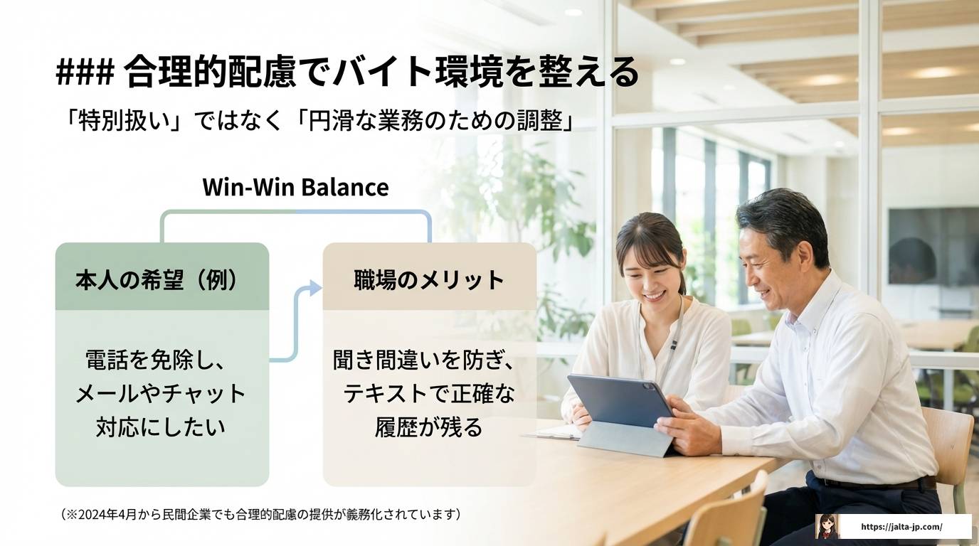 吃音がある方のバイト選び！おすすめ職種や面接での伝え方を解説