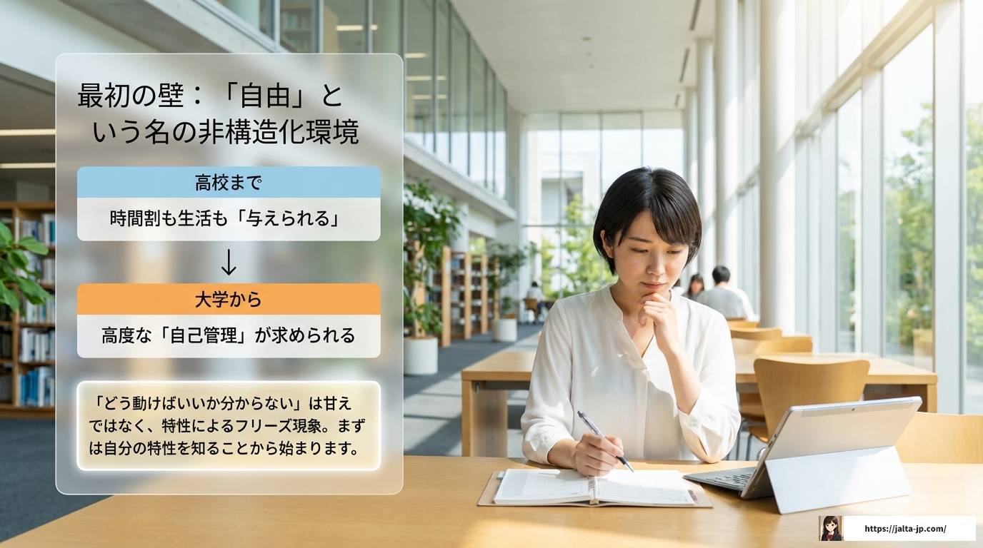 ADHDで大学生活を乗り切る！配慮や支援の活用法と就活対策