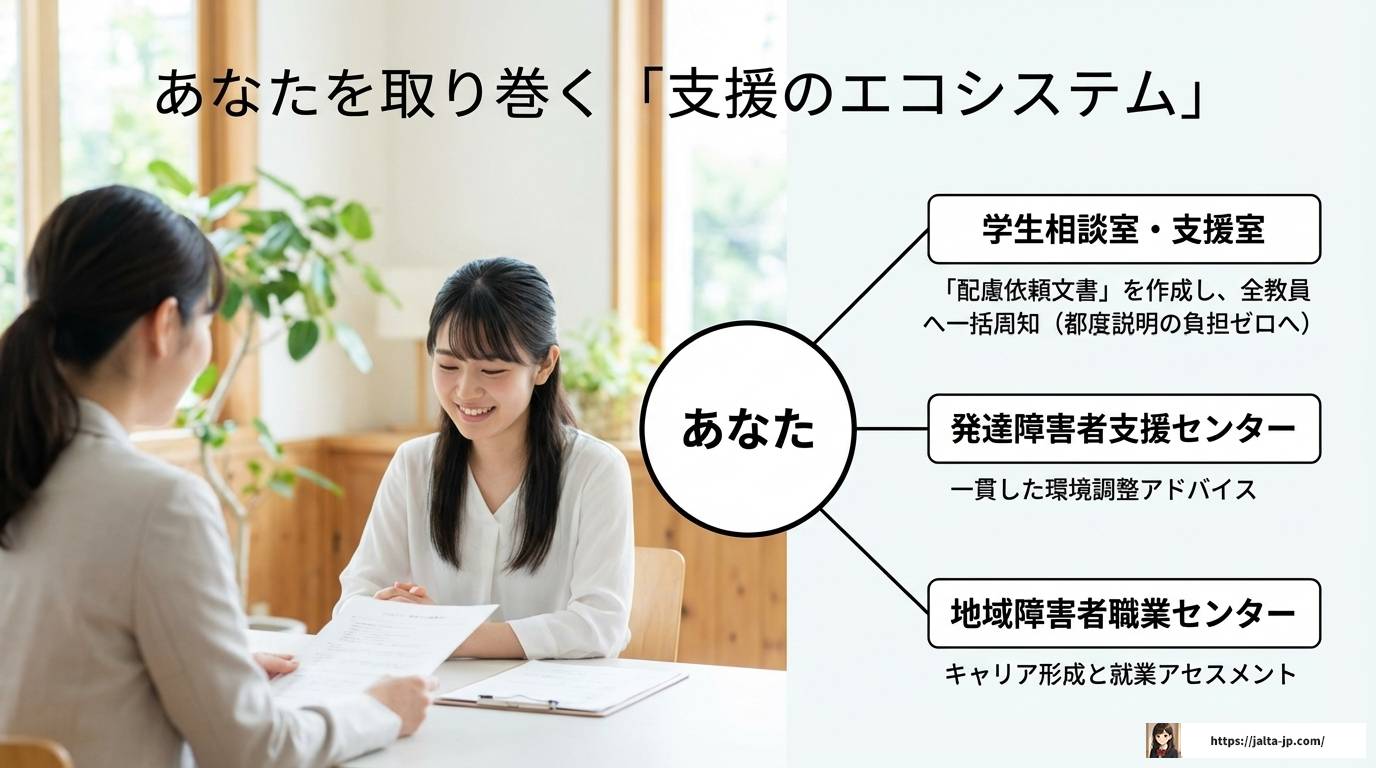 ADHDで大学生活を乗り切る！配慮や支援の活用法と就活対策