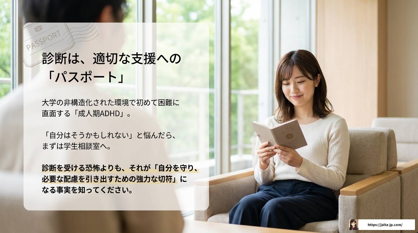 ADHDで大学生活を乗り切る！配慮や支援の活用法と就活対策