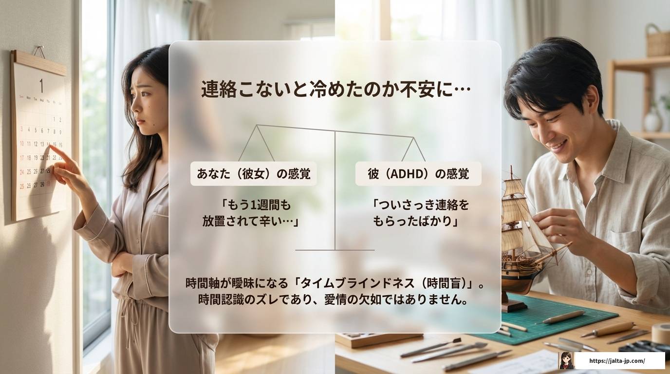 ADHD彼氏のライン放置に悩む女性へ！既読無視の理由と対策