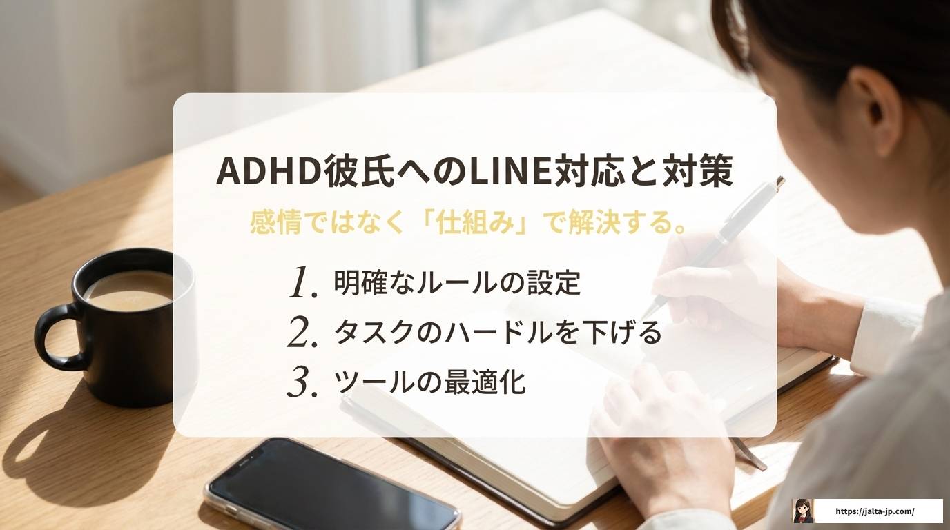 ADHD彼氏のライン放置に悩む女性へ！既読無視の理由と対策