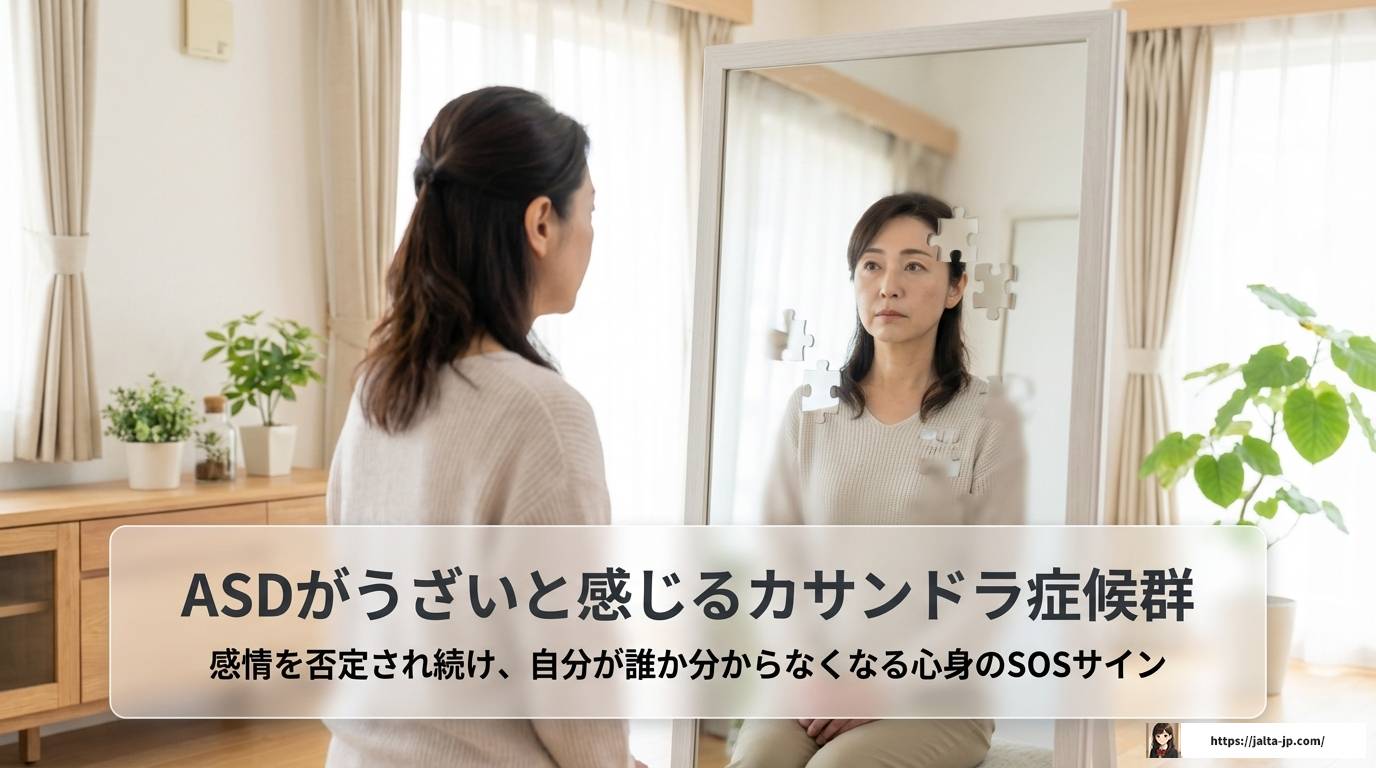 「asdうざい」と感じる原因とカサンドラを防ぐ具体的な対処法