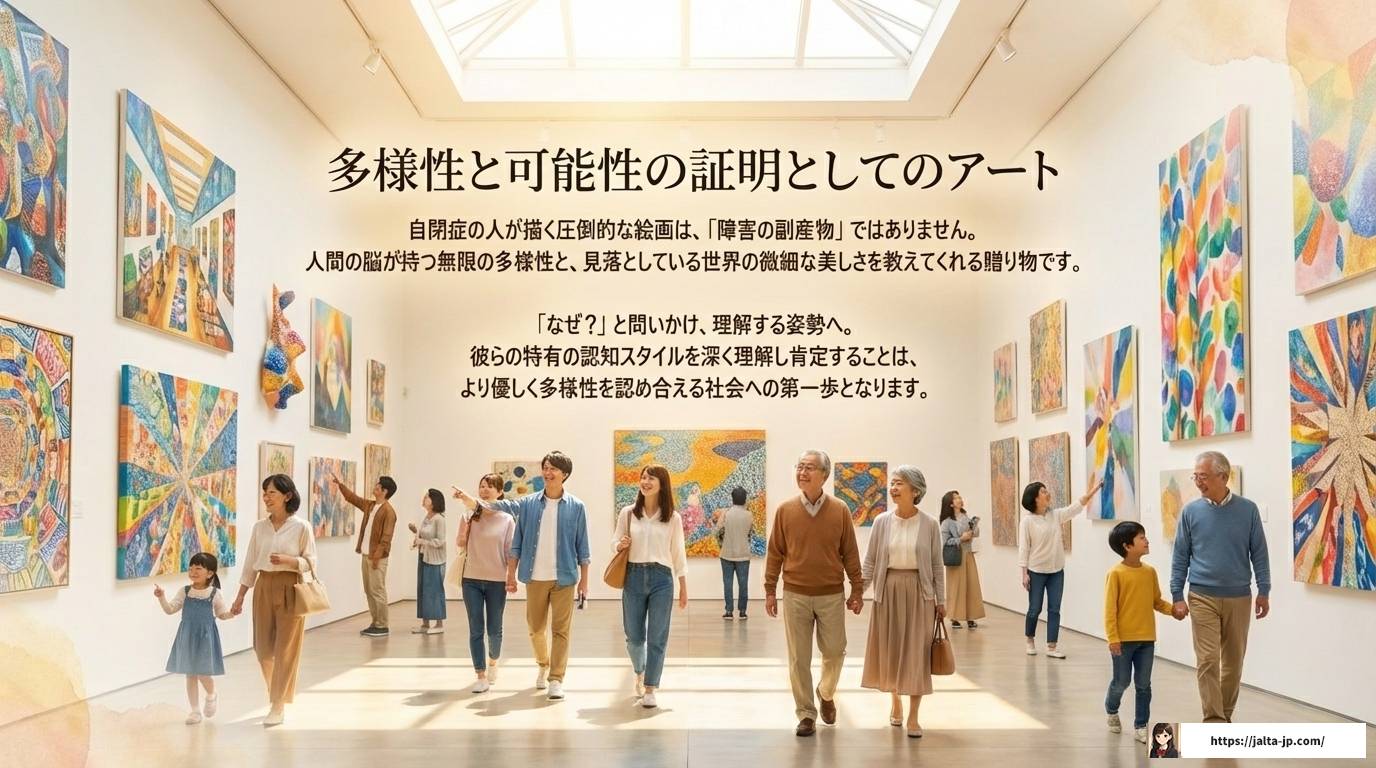 自閉症の人が絵がうまいのはなぜ?驚きの才能と視覚の秘密に迫る