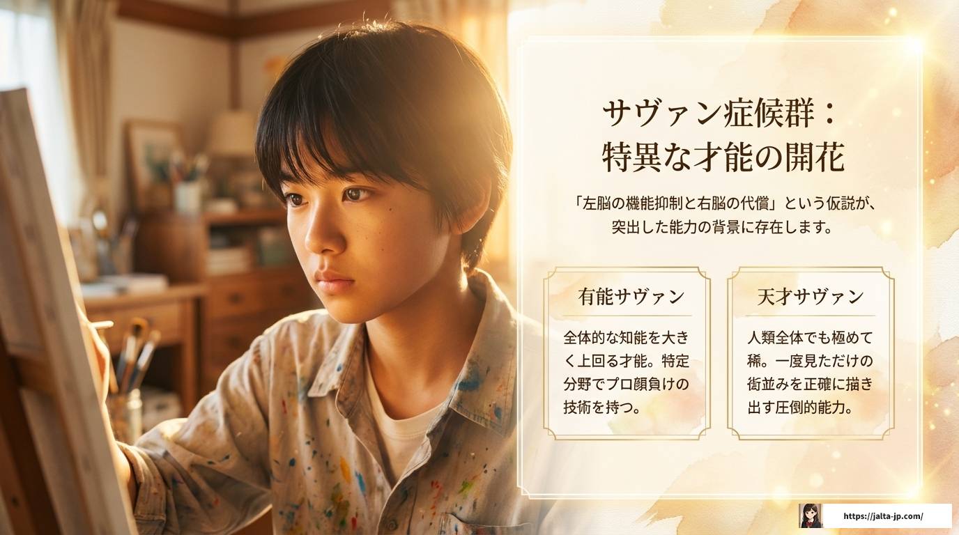 自閉症の人が絵がうまいのはなぜ?驚きの才能と視覚の秘密に迫る