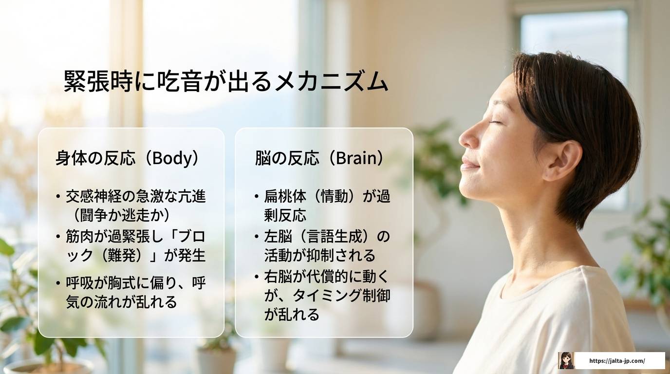 吃音が緊張した時だけ出る理由と今日からできる対処法