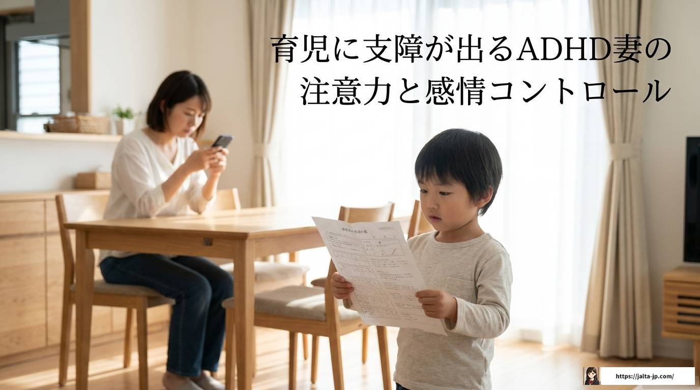 ADHD妻に疲れた夫へ贈る共生と回復の完全ガイド