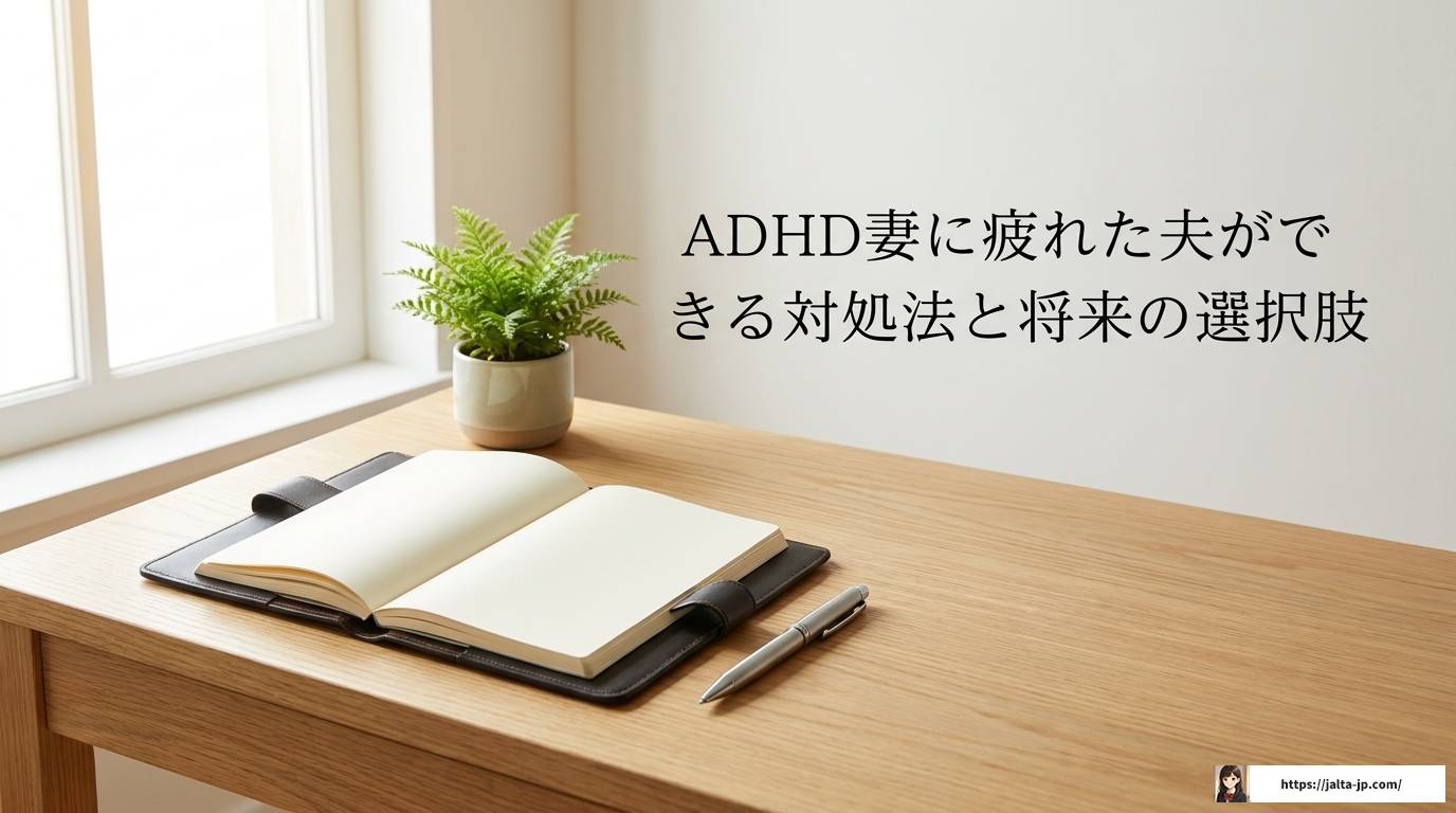ADHD妻に疲れた夫へ贈る共生と回復の完全ガイド