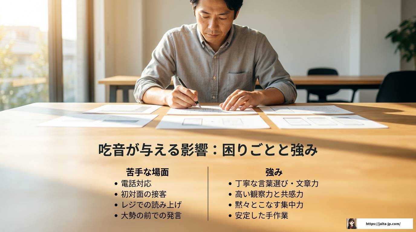 吃音があってもバイトできる！仕事選びと対策の完全ガイド