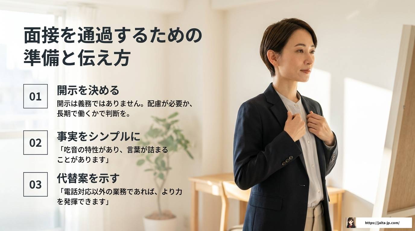 吃音があってもバイトできる！仕事選びと対策の完全ガイド