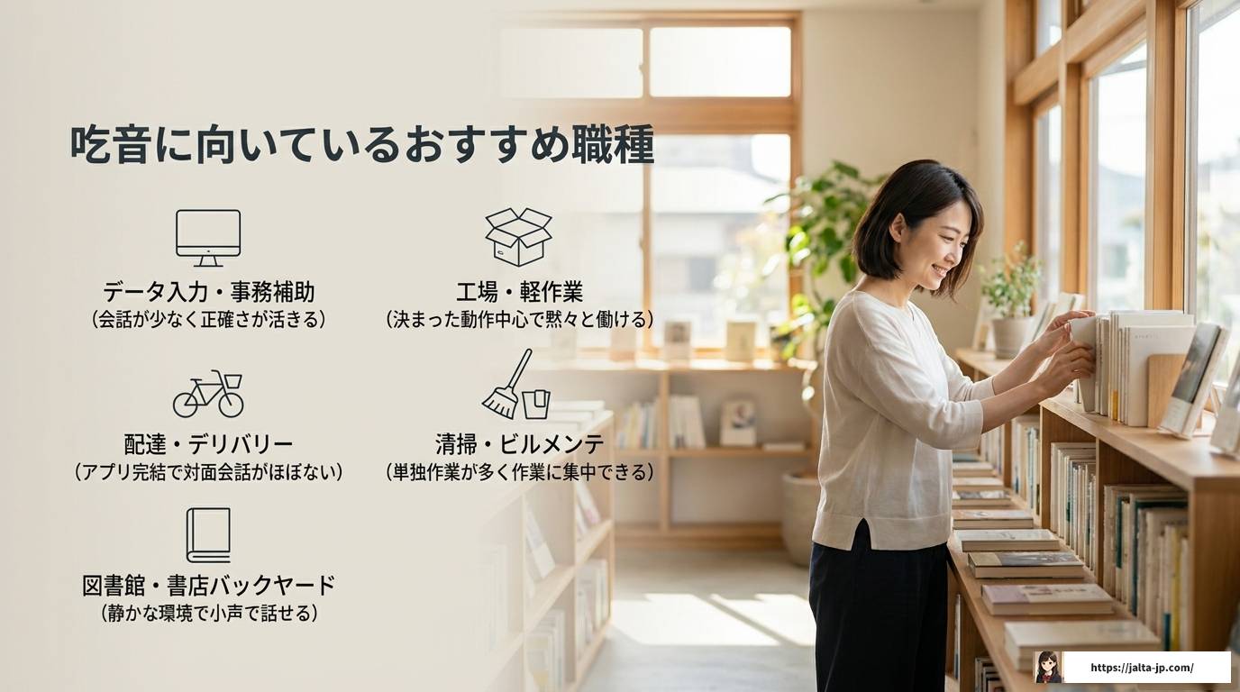 吃音があってもバイトできる！仕事選びと対策の完全ガイド
