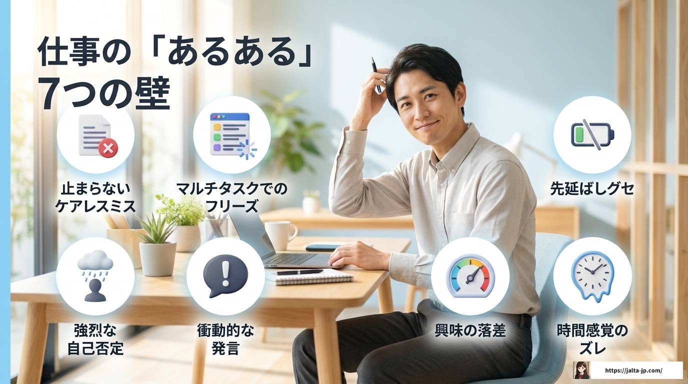 ADHDに向いてる仕事をなんJのリアルな声から徹底解説