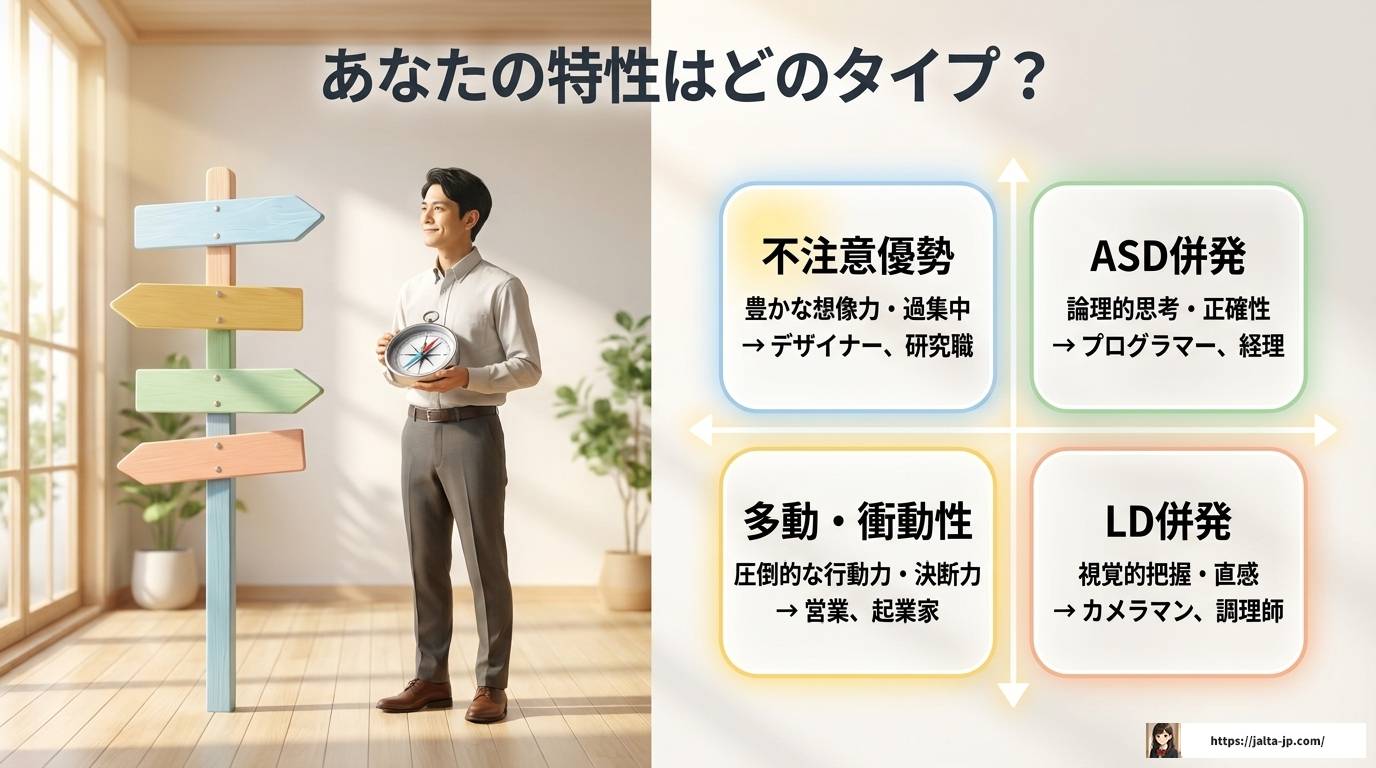 ADHDに向いてる仕事をなんJのリアルな声から徹底解説