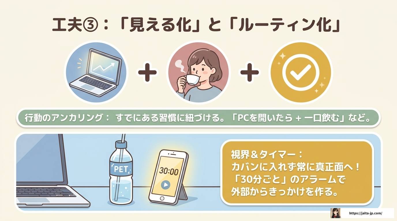 ペットボトルを少し残すのはADHDの特性？原因と対処法を解説