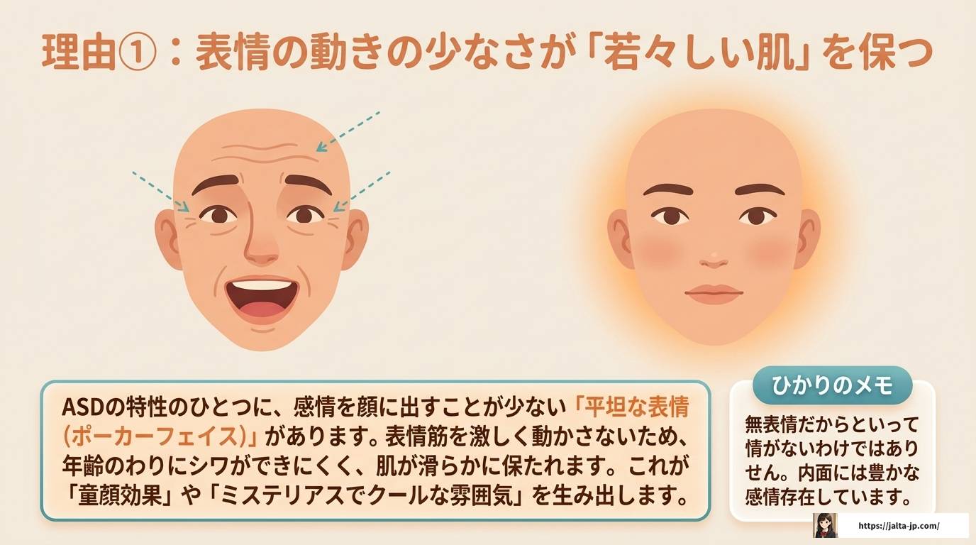 自閉症に美形が多いと言われる理由と科学的な真相を解説