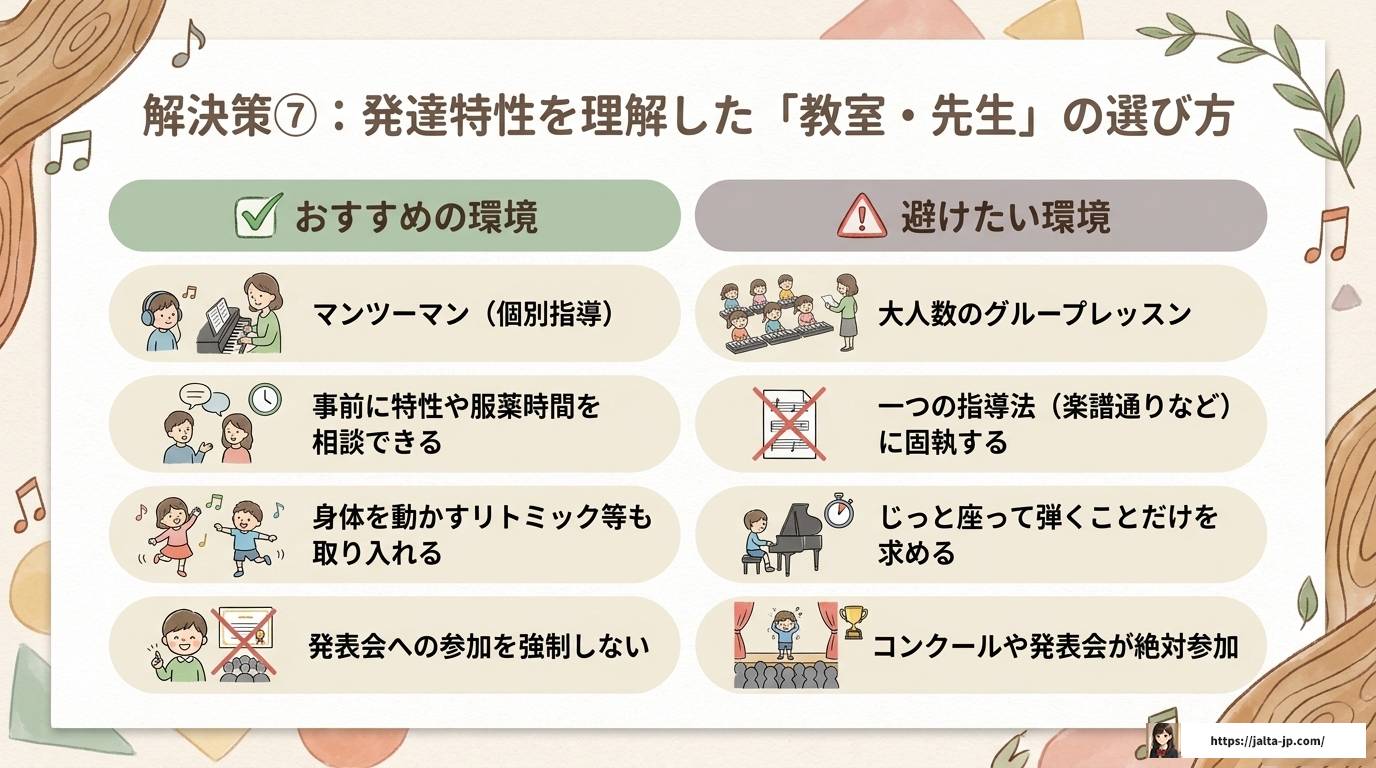 ADHDの子どもがピアノ練習しない理由と7つの解決策