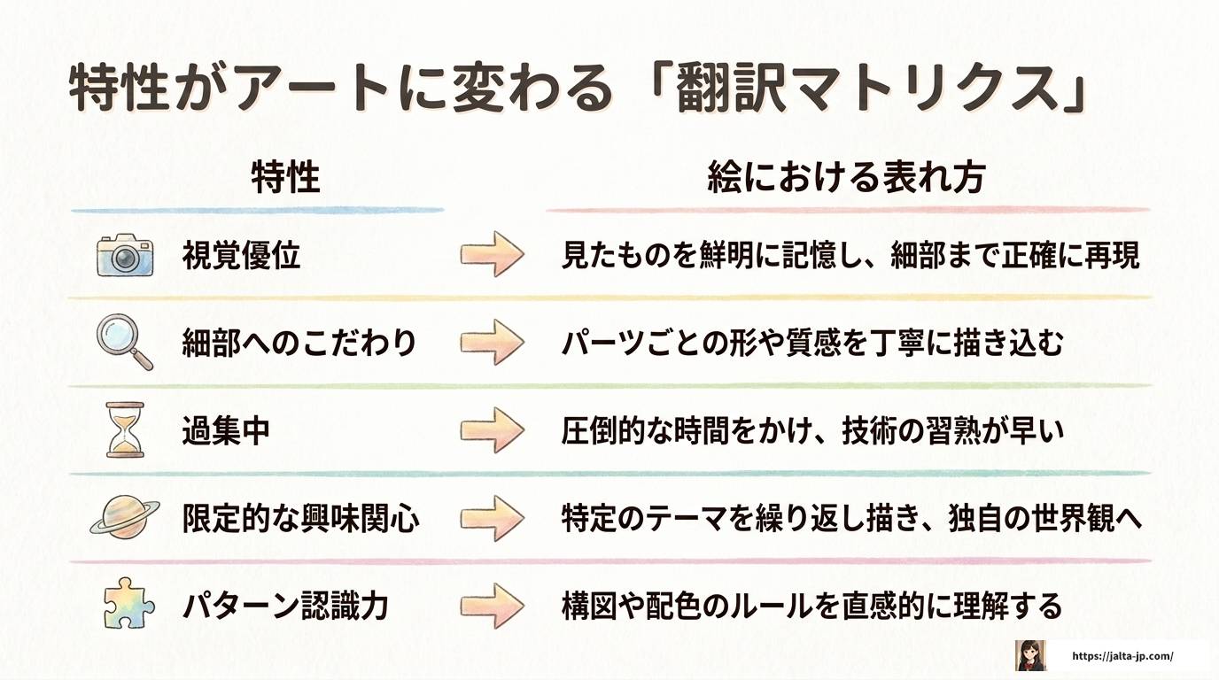 ASDは絵が上手いと言われる理由とは？才能を伸ばすコツも解説