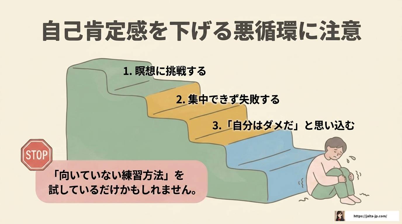 ADHDで瞑想ができないと感じる原因と続けるための工夫とは