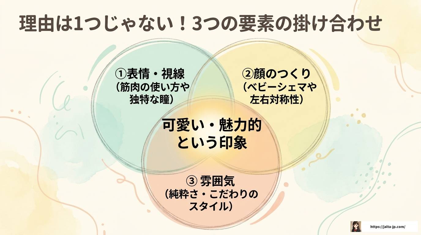 自閉症の人は顔が可愛いと言われる理由|なぜそう見えるのか解説