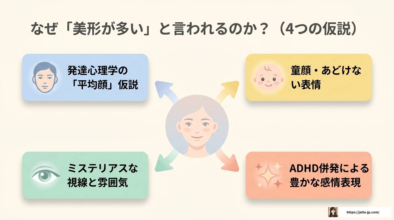 自閉症の人に美形が多いと言われる理由|噂の真相を徹底解説
