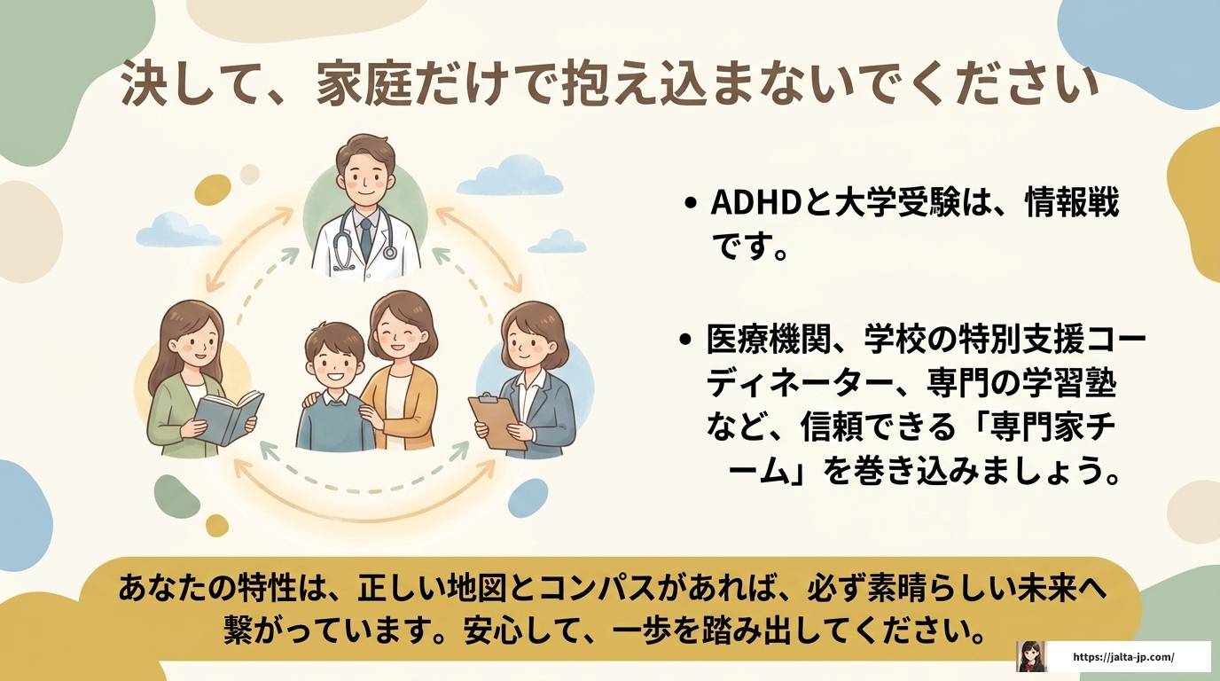 ADHDと大学受験｜特性に合った対策と合理的配慮の完全ガイド