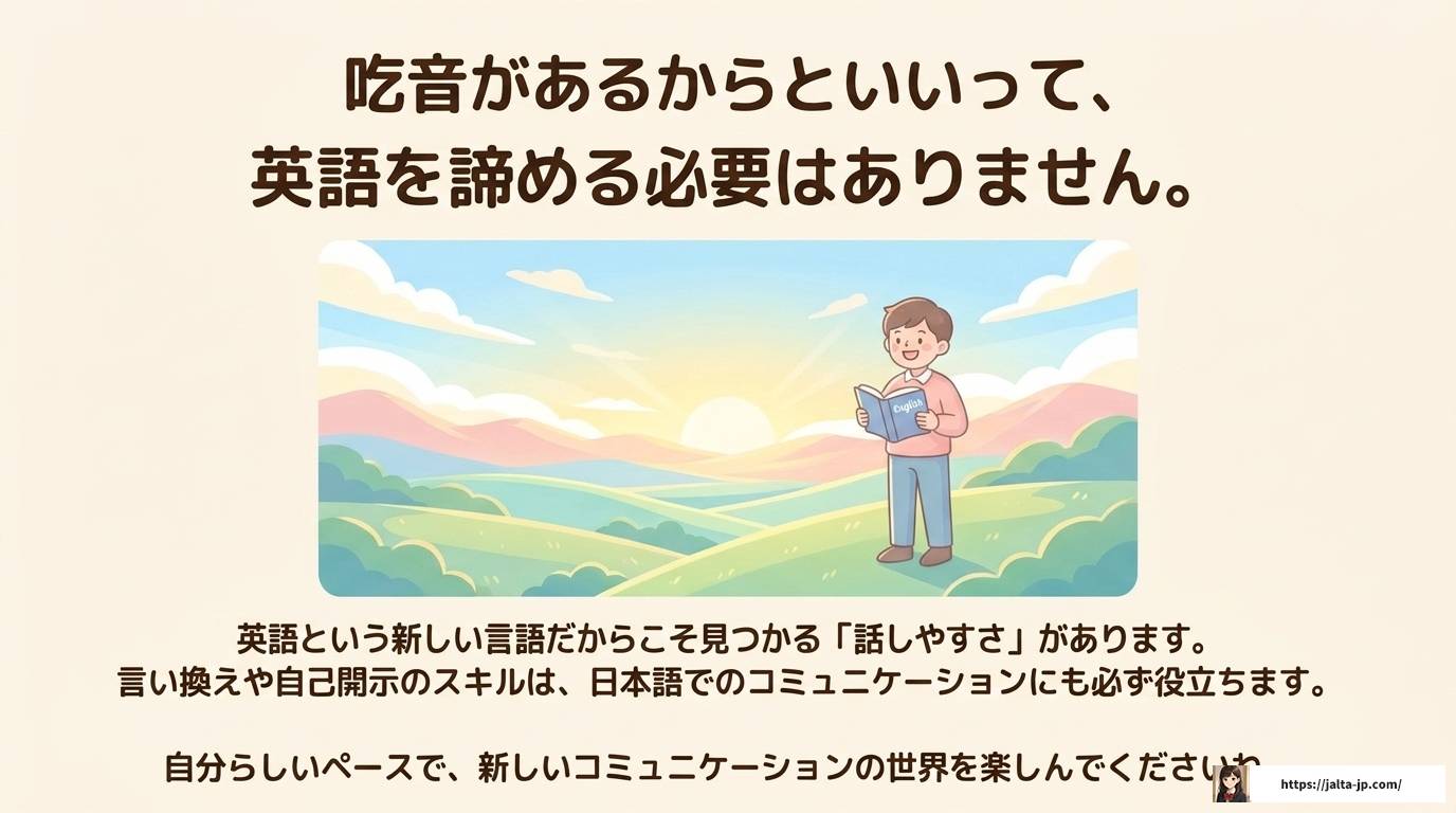 吃音があっても英語は話せる？出にくくなる理由と対処法を徹底解説