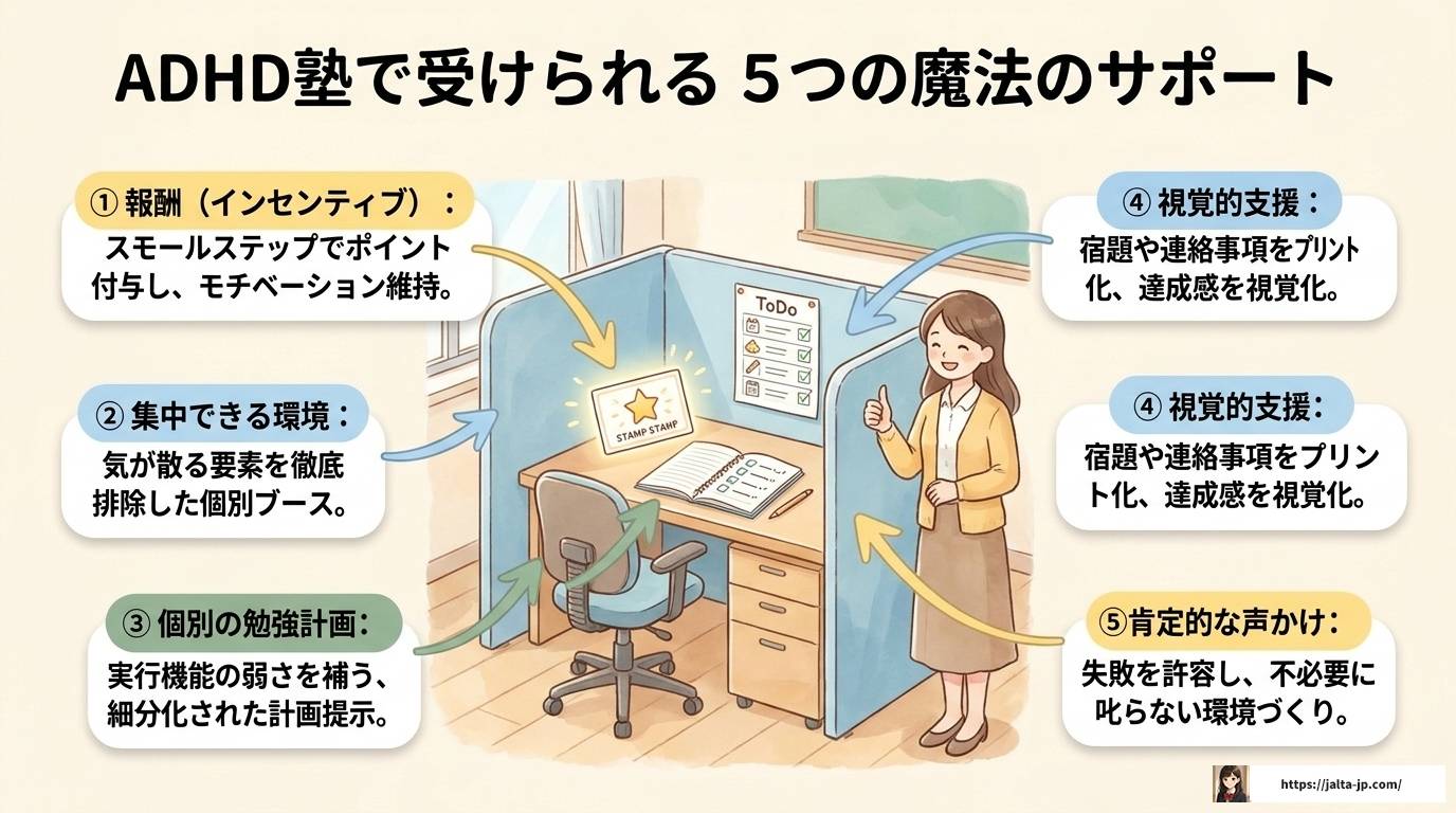 ADHD塾とは？特性に合う学習塾の選び方とおすすめ塾を紹介