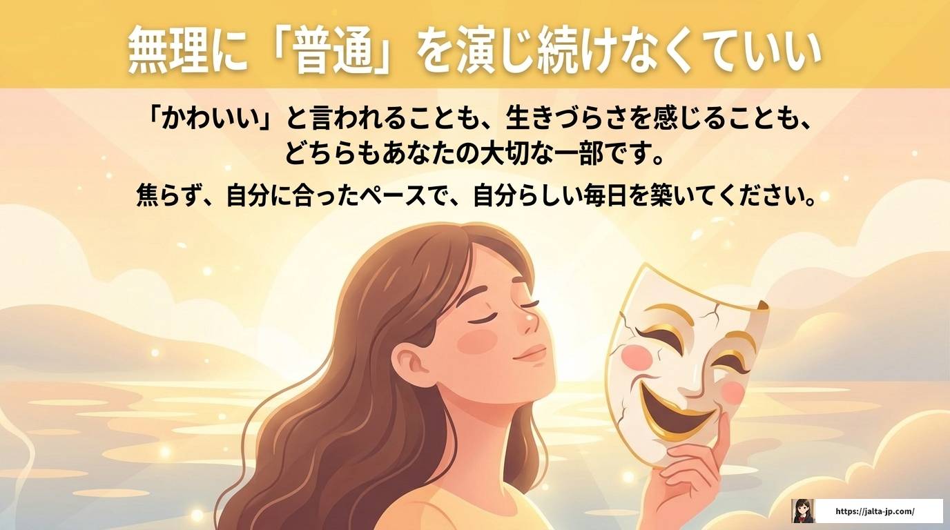 ASD女性がかわいいと言われる理由｜恋愛傾向と生きづらさを解説